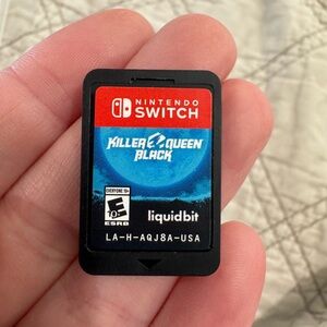 Nintendo Switch Killer Queen Black Game Card - Red and Blue